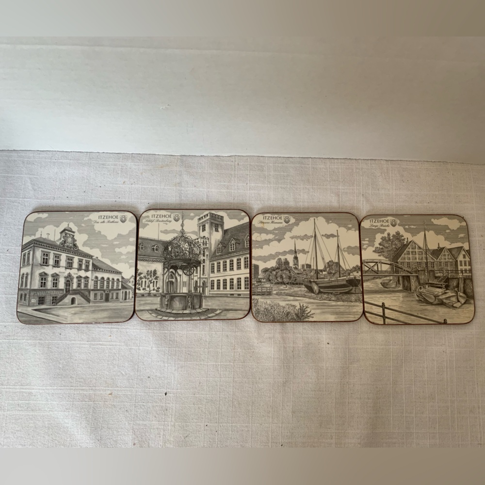 PIMPERNEL | Set of 4 | Itzhoe Scenes